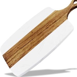 White Marble Charcuterie Board